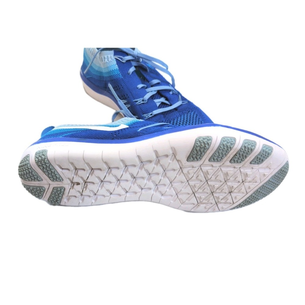 Nike Free TR Focus Flyknit Women's 9.5 Blue Running Training Shoes 844817-401 - Picture 7 of 7